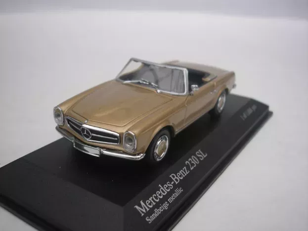 Minichamps Mercedes Sl-class 230sl Cabriolet w113 1968 1:43 430032238