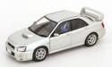 SOLID 1:18 AUTO DIE CAST SUBARU IMPREZA WRX STI 2003 SILVER ART S1812303