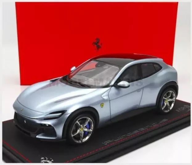 BBR Ferrari Purosangue Grey Alloy 1:18 P18219F