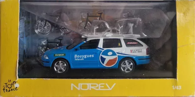 Norev Skoda Octavia Combi Tour De France Bouygues Telecom 1:43 840650