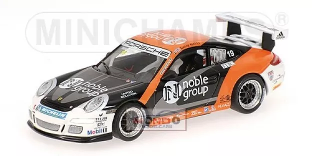 Minichamps Porsche 911 997 Gt3 N 19 Cup Carrera Cup Asia Macau 2007 R. Meins 1:43 400076419
