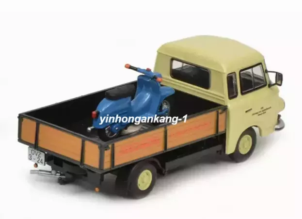 Schuco Barkas B1000 With Simson Schwalbe Kr51 1 1965 1:43 450367200