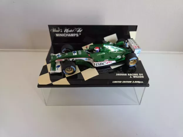 Minichamps Jaguar F1 R4 N 15 Race Version 2003 J. Wilson 1:43 400030115