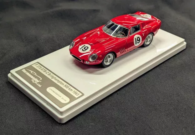 Tecnomodel Ferrari 275 Gtb c 3.3l V12 Team Nart N 19 500km Bridghampton 1965 G.arents R.hutchinson 1:43 TM43-47D