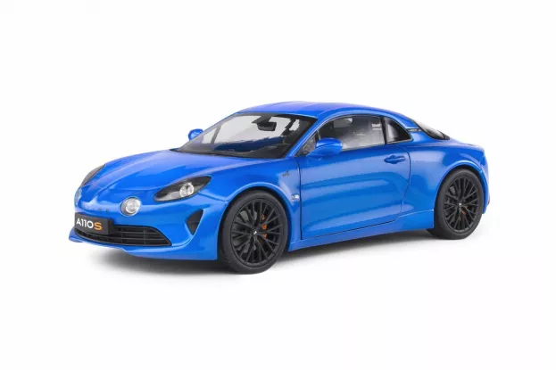 Solido Renault Alpine A110 Coupe 2019 Black Wheels 1:18 1801606