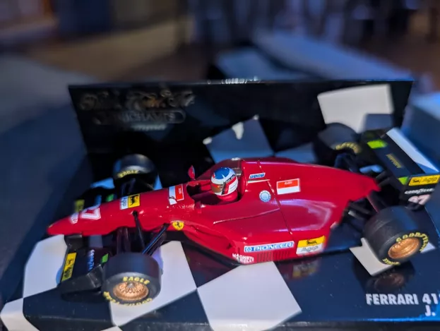 Minichamps Ferrari F1 412t1 N 27 Season 1994 J.alesi 1:43 430940027
