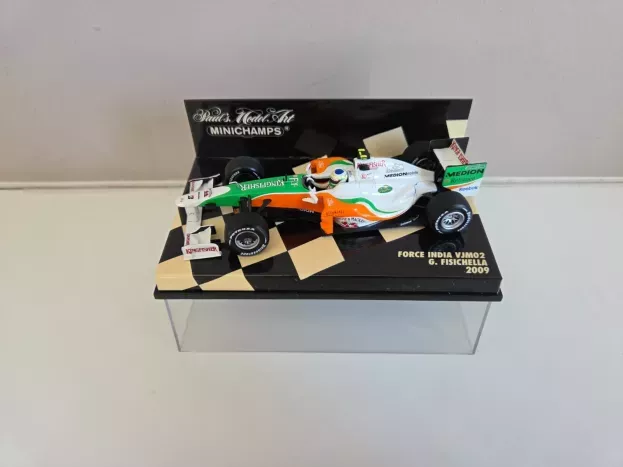 Minichamps Force India F1 Vjm02 N 21 Season 2009 G.fisichella 1:43 400090021