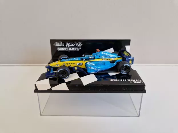Minichamps Renault F1 R24 Team Mild Seven N 7 Season 2004 Jarno Trulli 1:43 400040007