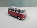 Maisto Volkswagen Samba White/Red 1:40 Scale READ