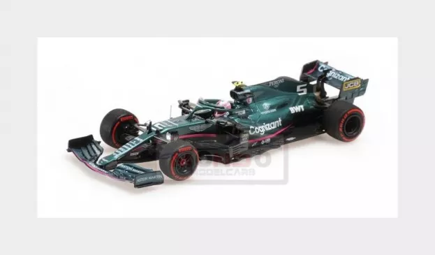 Minichamps Aston Martin F1 Amr21 Mercedes M12 Eq Power+ Team Cognizant Formula One N 5 2nd Azerbaijan Gp 2021 Sebastian Vettel 1:43 417210705