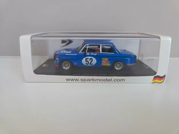 Spark Bmw 2002 Team Schnitzer N 52 Drm 1974 W.may 1:43 SG035