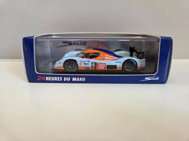 Spark Lola Aston Martin B09 60 6.0l V12 Team Gulf Amr Eastern Europe N 007 24h Le Mans 2009 T. Enge S. Mucke J. Charouz 1:43 S1456