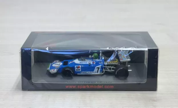 Spark Matra Simca F1 Ms120 N 7 Usa Gp 1970 H.pescarolo 1:43 S4326