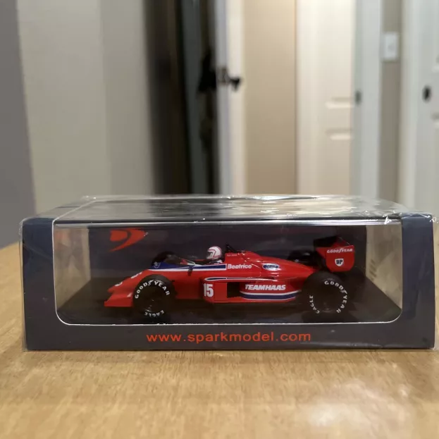 Spark Lola F1 Thl2 N 15 Belgium Gp 1986 Alan Jones 1:43 S1788