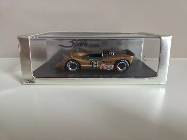Spark Mclaren M6b N 99 Winner Mexico 1968 M.solana 1:43 S1113