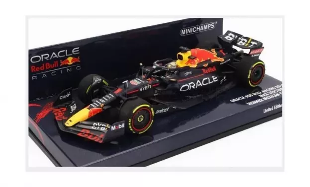 Minichamps Red Bull F1 Rb18 Team Oracle Red Bull Racing N 1 Winner Mexico Gp World Champion 2022 Max Verstappen 1:43 417222001