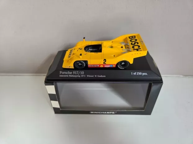 Minichamps Porsche 917 10 Team Bosch N 2 Winner Eifelrennen Nurburgring Interserie 1973 W.kauhsen 1:43 437736502