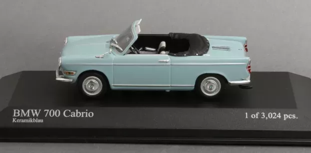 Minichamps Bmw 700 Cabriolet 1961 1:43 023730
