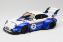 GT530 Porsche 911 993 RWB X Liberty Walk White Blue GT Spirit 1/18