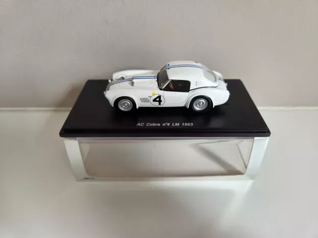 Spark Ac Cobra Cobra 289 Ford 4.7l V8 Team E.hugus N 4 24h Le Mans 1963 Ed Hugus Peter Jopp 1:43 S1182