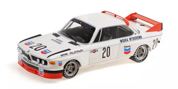 Minichamps Bmw 3.0 Csl Bmw Alpina Team Wyborowa N 20 24h Spa 1973 Walter Brun Cox Kocher 1:18 155732620