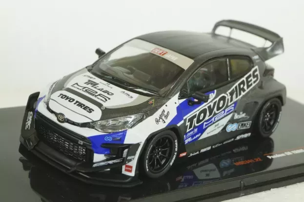 IXO Models Toyota Yaris Gr Pandem Toyo Tires 2022 1:43 MOC341.22