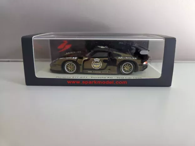 Spark Porsche 911 Gt1 3.2l Turbo Team Porsche Ag Mobil1 N 0 Test Car 1996 1:43 S5601