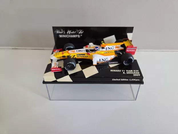 Minichamps Renault F1 R29 N 8 Race Version 2009 R.grosjean 1:43 400090108