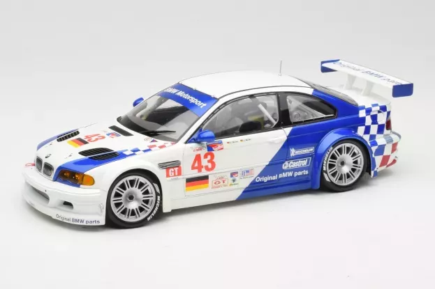 Minichamps Bmw 3-series M3 Gtr Team Bmw Motorsports N 43 European Le Mans Series Jarama 2001 D.muller J.muller 1:18 100012143