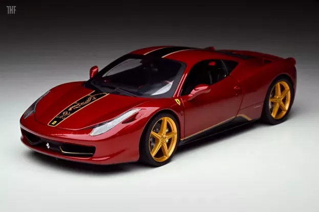 Hot Wheels Ferrari 458 Italia 8c Chine Limited Edition 2012 1:18 BCK12