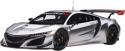 Autoart 1/18 NSX GT3 2018 Hyper Silver Completed 81897