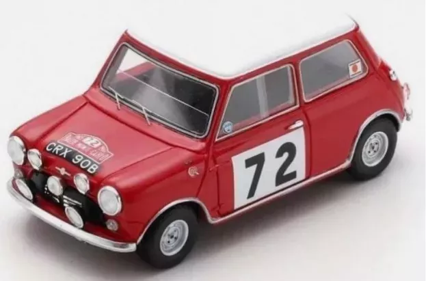 Spark Morris Mini Cooper S N 56 Rally Montecarlo 1965 D.j.morley G.e.morley 1:43 S1194