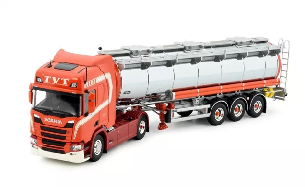 Tekno Scania Tvt Scania Next Gen R450 3-assige Tankoplegger 1:50 83740