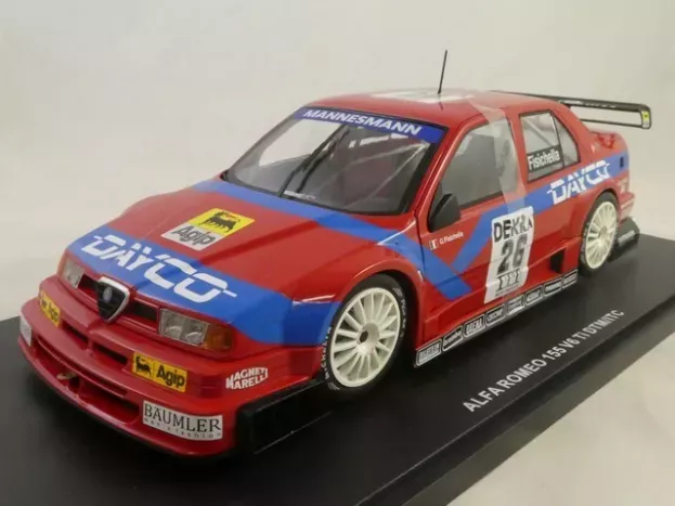 Werk83 Alfa Romeo 155 V6 Ti Team Alfa Corse N 26 Dtm Itc 1995 Giancarlo Fisichella 1:18 W1801004
