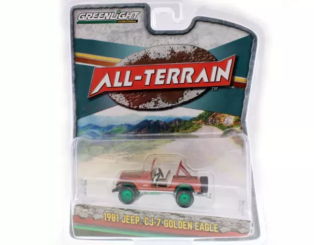 Greenlight Jeep Cj-7 Golden Eagle 1981 1:64 35230C