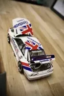 autoart 1/18 Lot: 4 Cars 87327 Lotus, 73646 Jaguar, 89078 Skyline, 81308 Aston