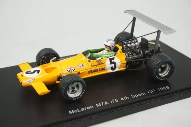 Spark Mclaren F1 M7a N 5 4th Spain Gp 1969 Denny Hulme 1:43 S3118