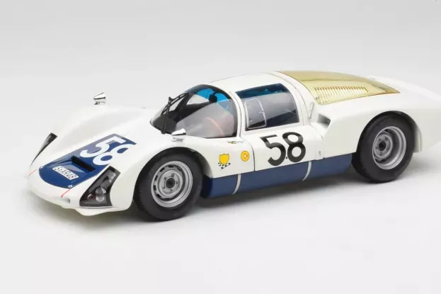 Minichamps Porsche 906k Team Porsche System Engineering N 58 24h Le Mans 1966 G.klass R.stommelen 1:18 100666158