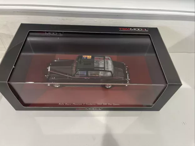 Truescale Rolls Royce Phantom V Canberra Hm Royale the Queen 1960 Personal Car Queen Elizabeth 1:43 TSM114314