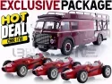 CMR 1/18 - FIAT 642 RN2 BARTOLETTI + 3X FERRARI DINO 246  (PACK) PK CMR140 56 60