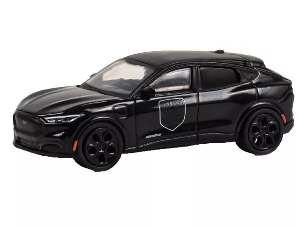 Greenlight Ford Mustang Mach-e Police 2023 Black Bandit 1:64 28130F