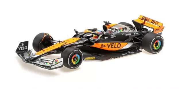 Minichamps Mclaren F1 Mcl60 Team Mclaren N 81 4th British Gp 2023 Oscar Piastri 1:18 537232981