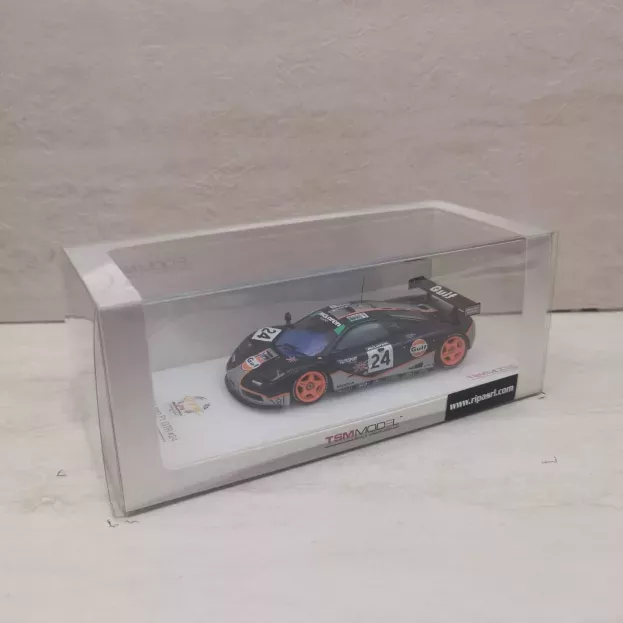 Truescale Mclaren F-1 Gtr Bmw 6.1l V12 Team Gtc Gulf Racing N 24 4th 24h Le Mans 1995 Mark Blundell Ray Bellm Maurizio Sandro Sala 1:43 TSM124336