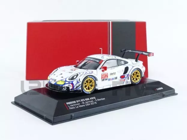 IXO Models Porsche 911 991 Rsr Porsche Gt Team N 912 2nd Gtlm-class Petit Le Mans Road Atlanta 2018 E.bamber L.vanthoor M.jaminet 1:43 LE43049