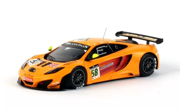 Truescale Mclaren Mp4-12c Gt3 N 58 24h Spa 2011 R.bell C.goodwin T.mullen 1:43 TSM124374