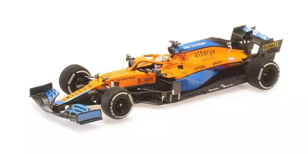 Minichamps Mclaren F1 Mcl35l Team Mclaren N 3 Winner Italy Gp 2021 Daniel Ricciardo 1:43 537215803