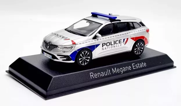 Norev Renault Megane Sport Tourer Sw Station Wagon Police Nationale 2022 1:43 517694