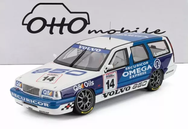 Ottomobile Volvo 850 Estate Sw Station Wagon Team Ecuricor Omega N 14 Btcc Season 1994 Jan Lammers 1:18 OT482