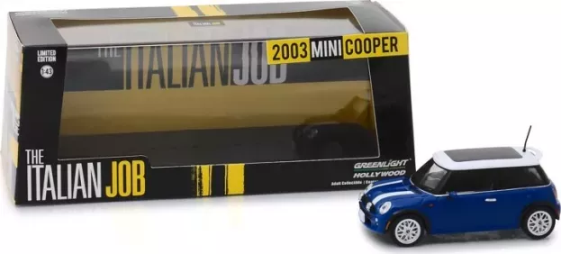 Greenlight Mini Cooper 2003 The Italian Job 1:43 86546