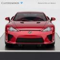 AUTOart 2012 Lexus LFA Pearl Red 1:18 78853